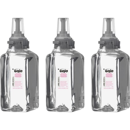 Gojo 42.3 fl oz (1250 mL) ADX-12 Clear/Mild Handwash Refill 3 PK GOJ881103CT